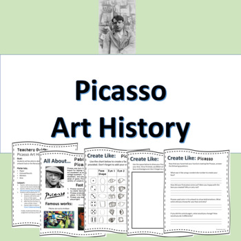 Preview of Pablo Picasso Art History Lesson