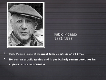 Preview of Pablo Picasso Cubism Art