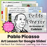 Pablo Picasso Cubism Art Lesson Interactive Google Slides 