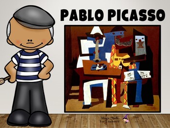 Preview of Pablo Picasso - Famous Artist Poster - Classroom or Bulletin Board - FREE SAMPLE