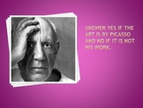 Pablo Picasso Power Point Assessment