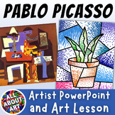 Pablo Picasso PowerPoint and Cubism Art Project - Ink Shad