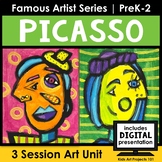 Pablo Picasso Portraits Cubism Art Project Famous Artist E