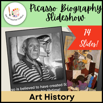 Preview of Pablo Picasso Slideshow - Powerpoint Keynote Art History Biography