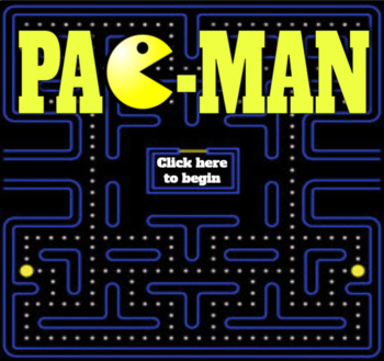 Preview of Pac-Man Review Game Template