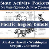 Pacific Region No-Prep State Activity Packets Bundle