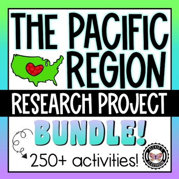 Preview of Pacific Region Project | 250+ Activities!