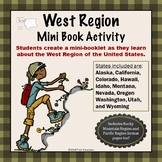 West Region Worksheets Includes Rocky Mountain and Pacific
