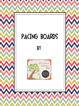 Preview of Speech Therapy Materials: Pacing Boards