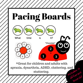 Preview of Pacing Boards