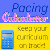 Pacing Calculator to Keep Your Students on Track - Perfect