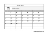 Pacing Calendar 2015-2016 Envision Math NYC