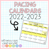 Pacing Guide Calendars 2022-2023 School Year