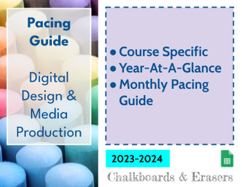 Preview of Pacing Guide - Digital Design & Media Production