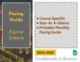 Pacing Guide - Equine Science