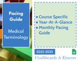 Pacing Guide - Medical Terminology