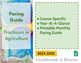 Pacing Guide - Practicum in Agriculture