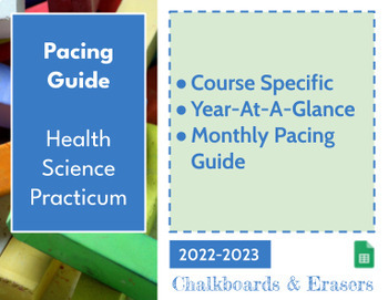 Preview of Pacing Guide - Practicum in Health Science
