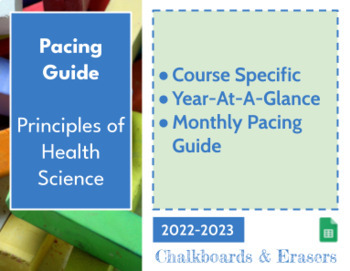 Preview of Pacing Guide - Principles of Health Science