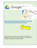 Pacing Guide Template Google Drive DOCS PLC Collaborate UDL Yearly Plan