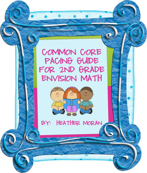 Preview of Pacing Guide for Second Grade enVision Math