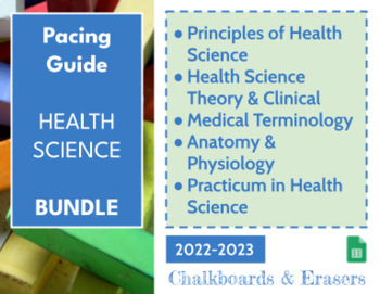 Preview of Pacing Guides - Health Science (Program of Study)