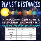 Where are the PLANETS IN OUR SOLAR SYSTEM?  Distances Intr