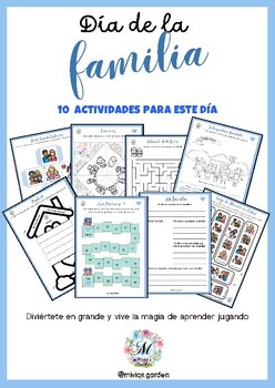 Preview of Pack: Día de la familia (10 Actividades)