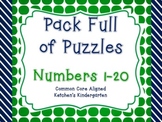 Pack Full of Puzzles - Numbers 1-20