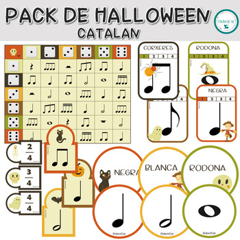 Preview of Pack Halloween - Catalán - Actividades musicales