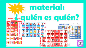 Adivina Quien Worksheets Teaching Resources Teachers Pay Teachers