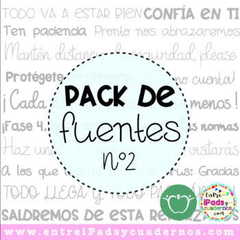 Preview of Pack de Fuentes nº2 EIC (Entre iPads y Cuadernos)