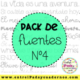 Pack de Fuentes nº4 EIC (EntreiPadsyCuadernos)