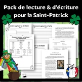 Pack de lecture & d'écriture sur la Saint-Patrick