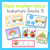 Pack matemático numeración hasta 10