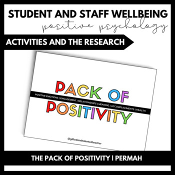 Preview of Pack of Positivity (Wellbeing)