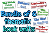 Bundle of 6 thematic book units