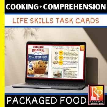Preview of Packaged Food Directions 2: Kitchen Life Skills | Cooking Activities | GOOGLE