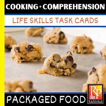Preview of Packaged Food Directions2: Kitchen Life Skills | Cooking Activities | Special Ed