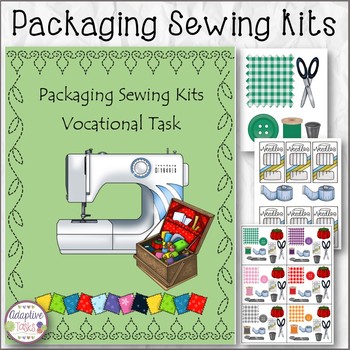 ASSEMBLY TASK Packaging Sewing Kits by Adaptive Tasks