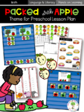 Packed with Apples Theme for Preschool Lesson Plan