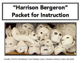 "Harrision Bergeron" Close Reading Packet
