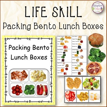 LIFE SKILL Filling Lunch Trays by Adaptive Tasks