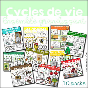 Preview of Packs cycles de vie - Ensemble grandissant