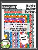 Page Accents - Shabby Scallops Borders