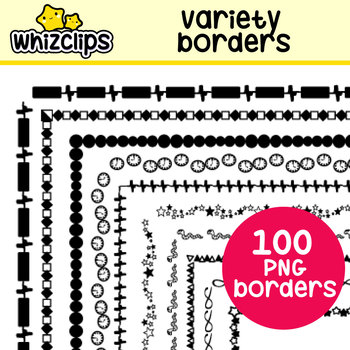 Preview of Page Borders Clipart
