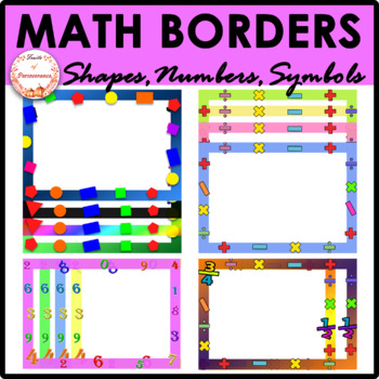 math frames and borders
