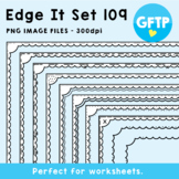 Page Edge Borders Set 109