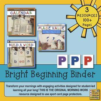 Preview of Bright Beginning Binder Bundle