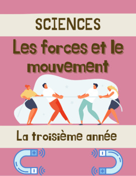 Preview of Page couverture de sciences 3e: les forces et le mouvement